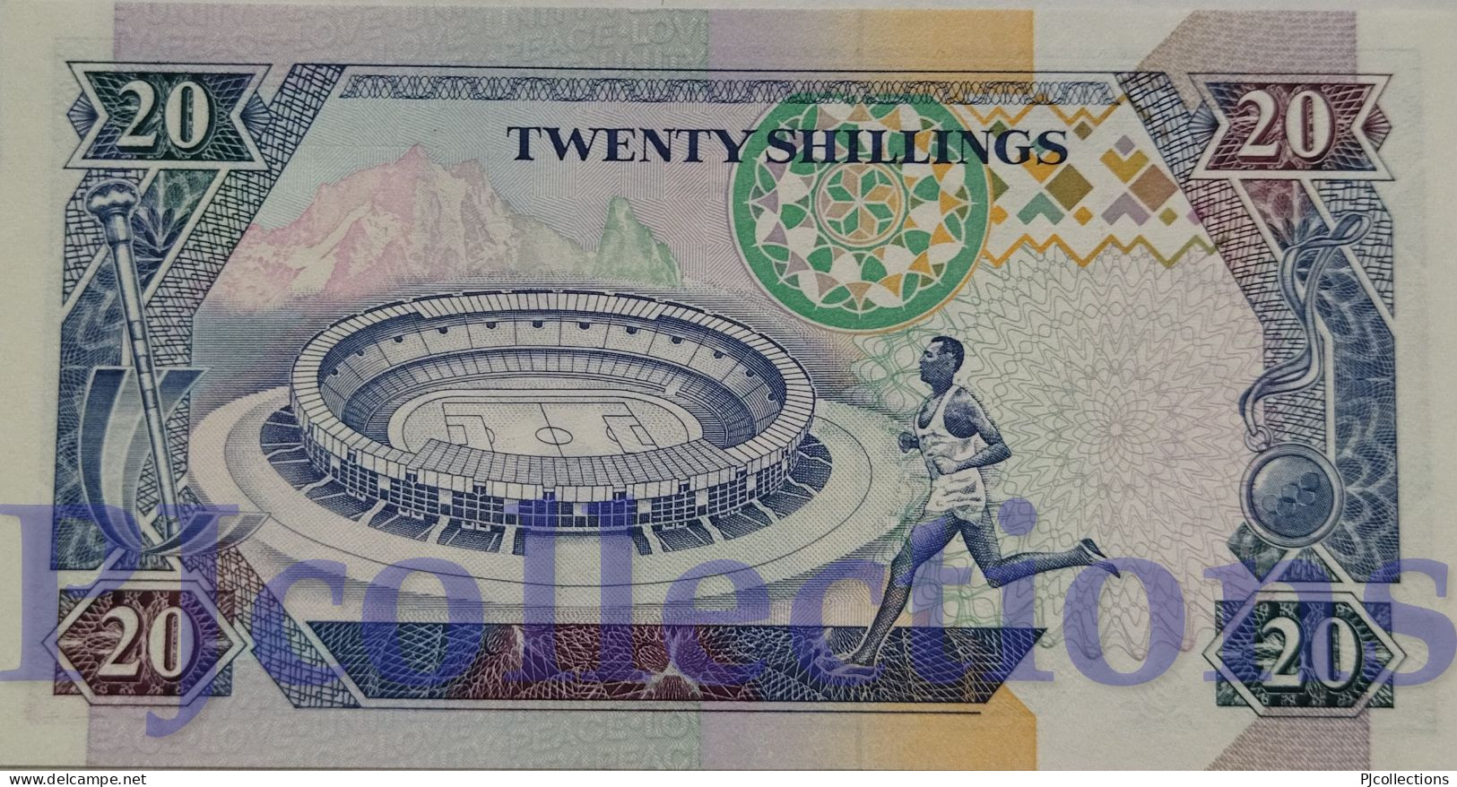 KENYA 20 SHILLINGS 1994 PICK 31b UNC - Kenya