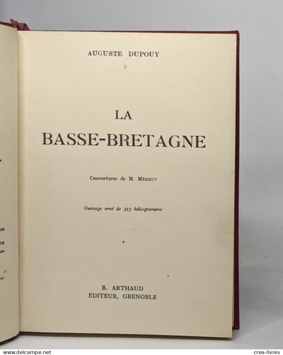 La Basse Bretagne Tome 1 & 2 - Non Classés