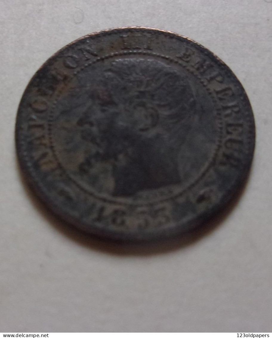 FRANCE - 1 Centime Napoléon III - 1853 A - 1 Centime