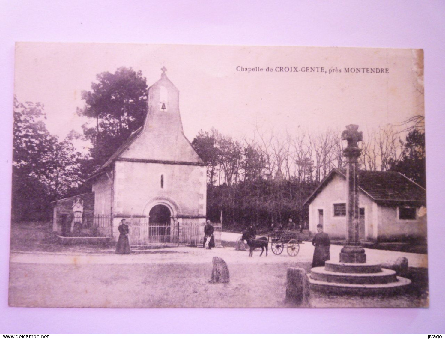 2023 - 4132  MONTENDRE  (Charente-Maritime)  :  CHAPELLE De CROIX-GENTE   1922  XXX - Montendre