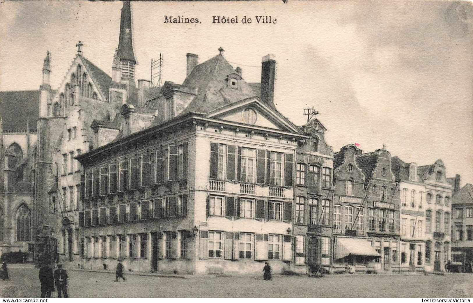 BELGIQUE - Malines - Hôtel De Ville - Carte Postale Ancienne - Malines