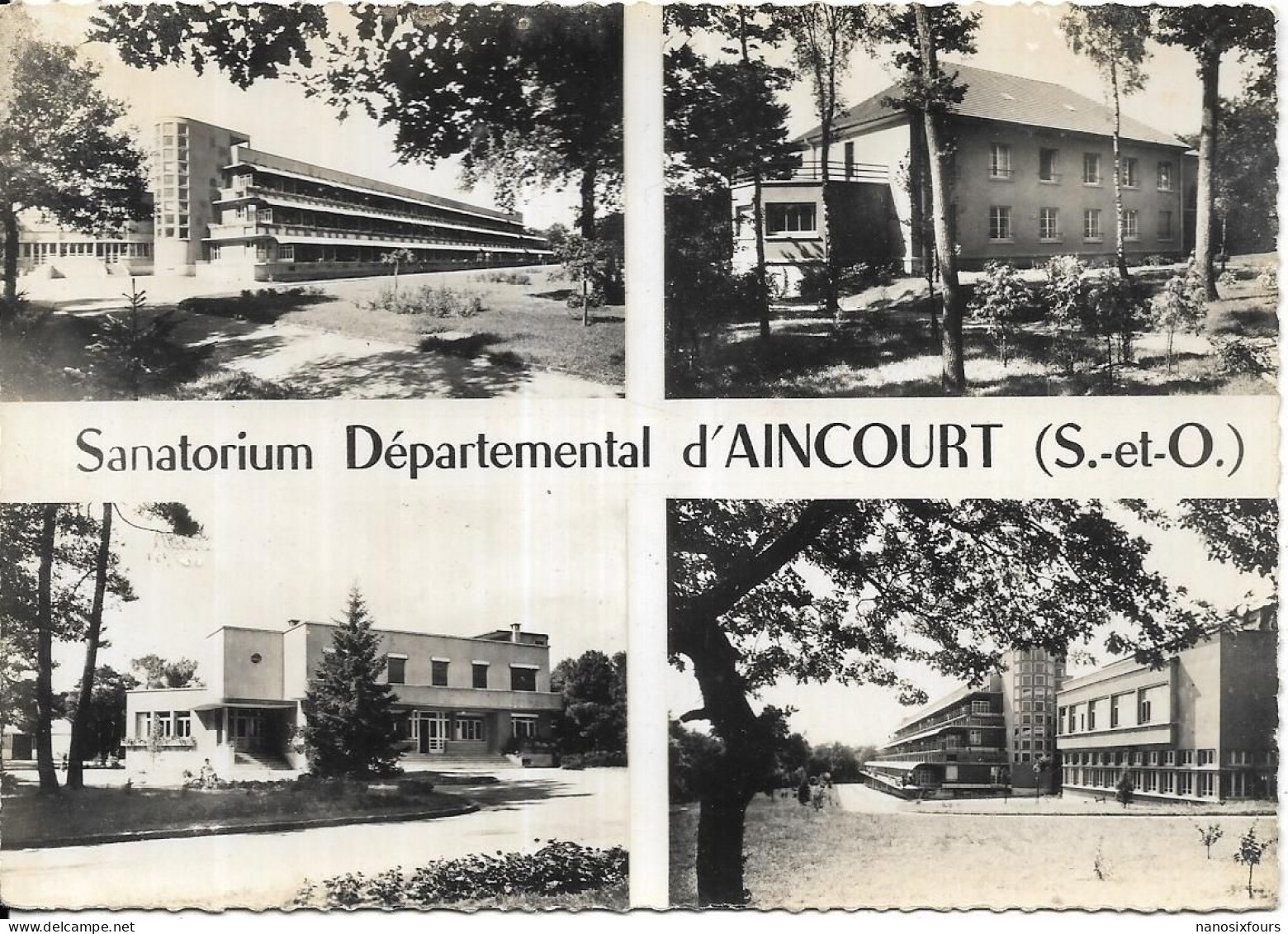 D 95. AINCOURT.  SANATORIUM - Aincourt