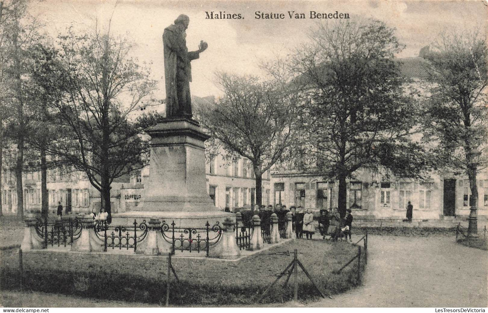 BELGIQUE - Malines - Statue Van Beneden - Carte Postale Ancienne - Mechelen