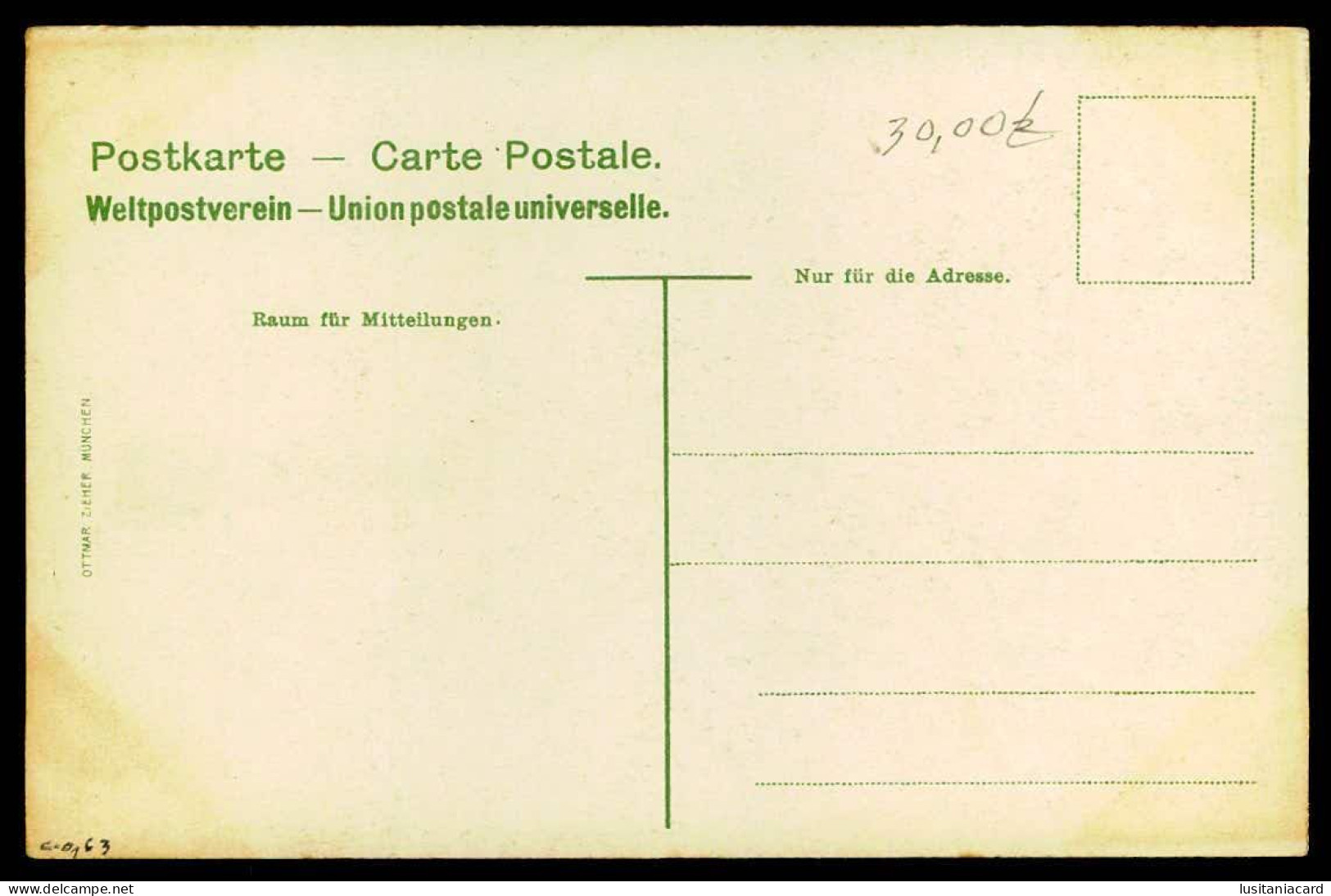 GERMANY - ILLUSTRATEURS - P.O.E. (Ed. Ottmar Zieher ) Carte Postale - Engelhard, P.O. (P.O.E.)
