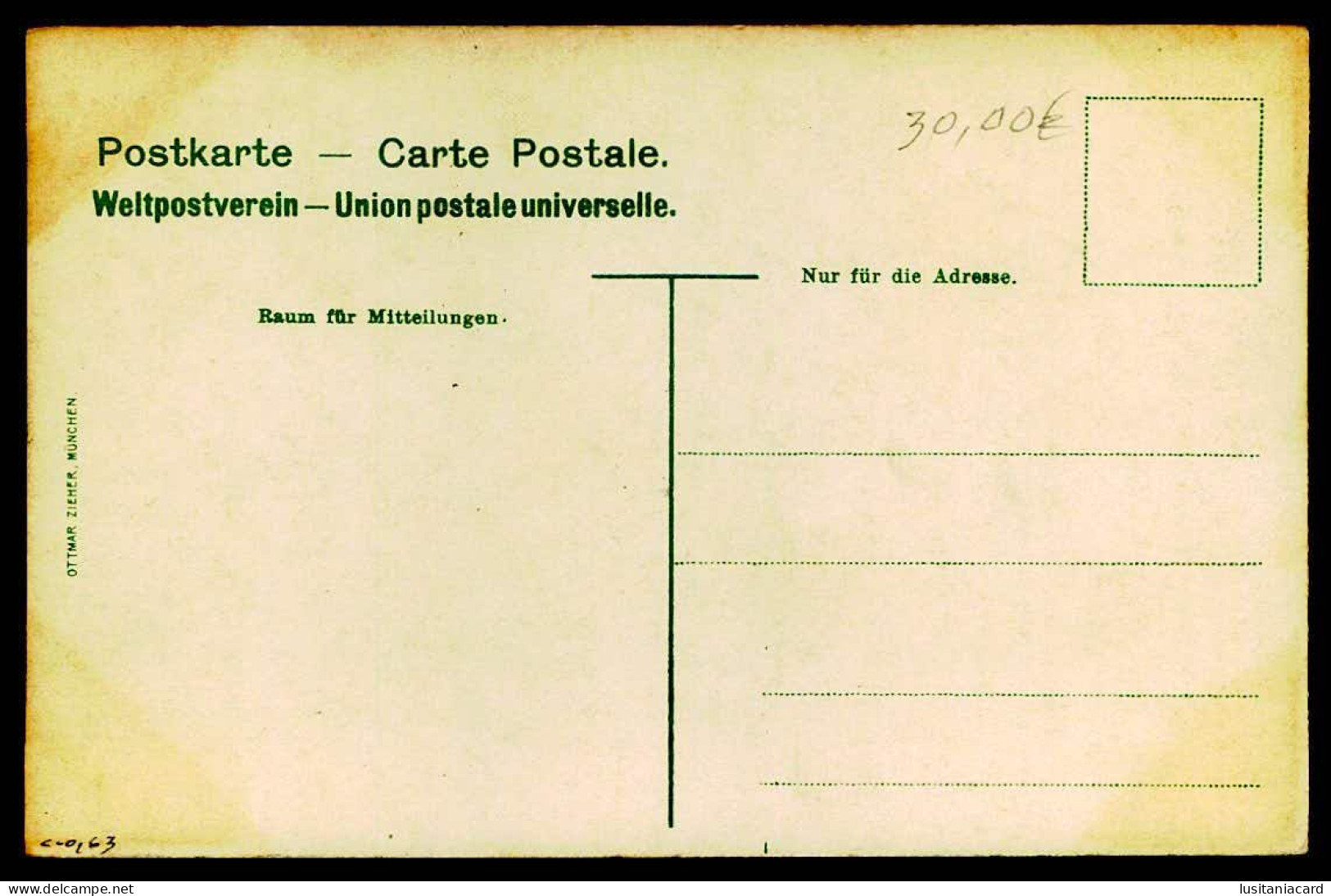 GERMANY - ILLUSTRATEURS - P.O.E. (Ed. Ottmar Zieher ) Carte Postale - Engelhard, P.O. (P.O.E.)