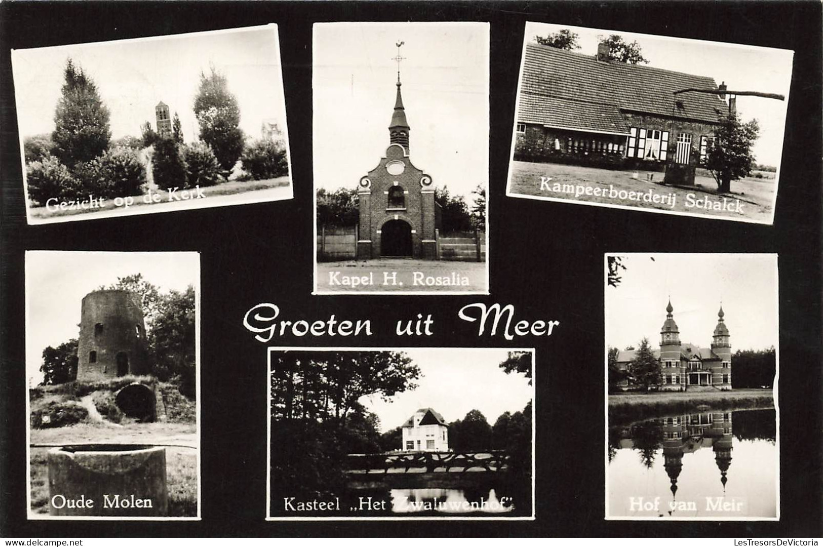 BELGIQUE - Malines - Vue De L'église - Chapelle Sainte Rosalia - Camping Ferme - Vieux Moulin - Carte Postale Ancienne - Malines