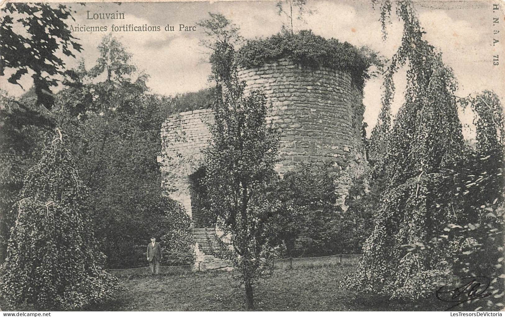 BELGIQUE - Louvain - Anciennes Fortifications Du Parc - Carte Postale Ancienne - Leuven