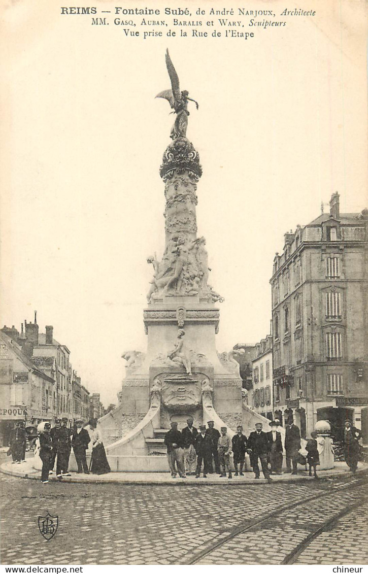 REIMS FONTAINE SUBE  - Reims