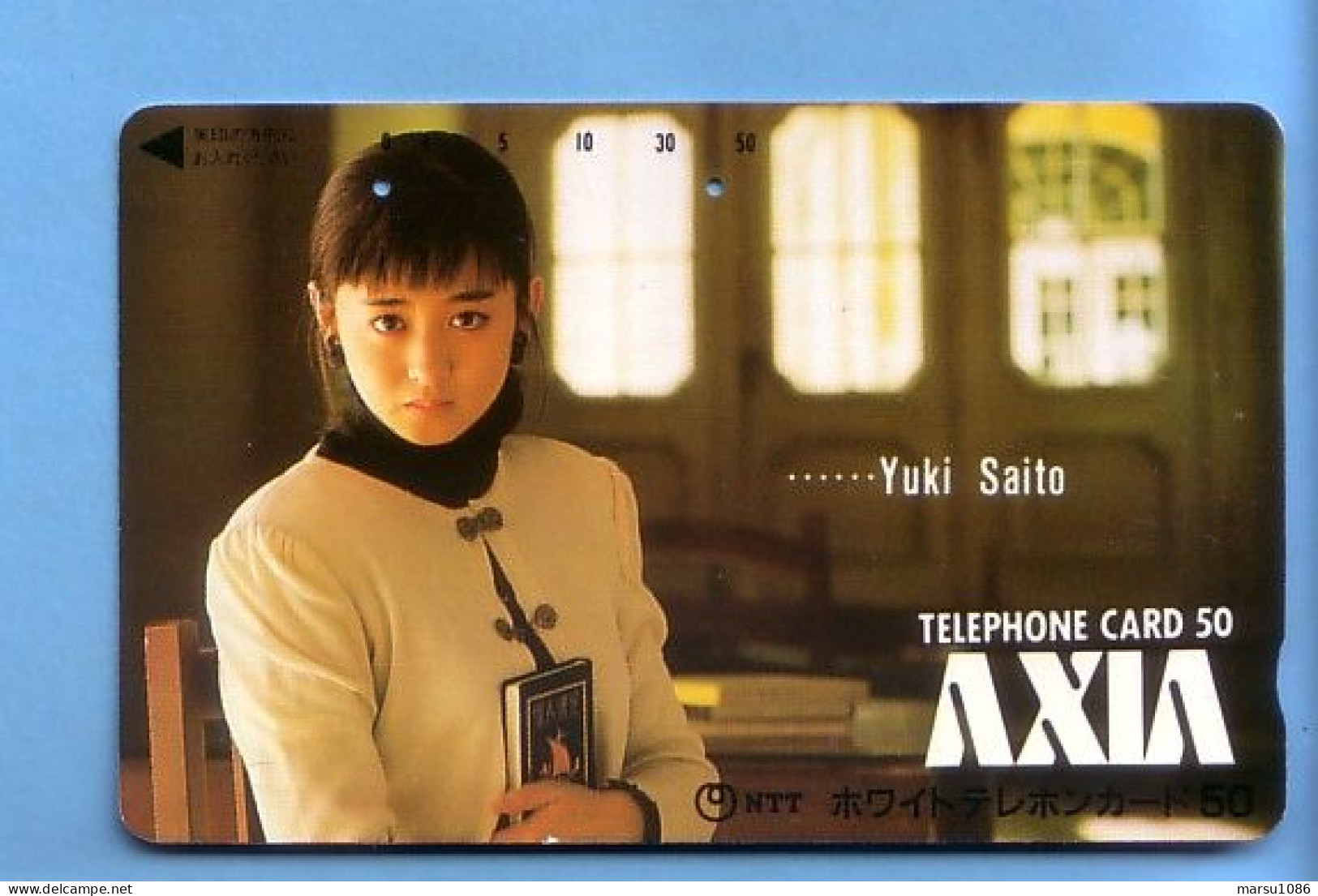 Japan Telefonkarte Japon Télécarte Phonecard - Musik Music Musique Frau Women Femme  Yuki Saito - Musique