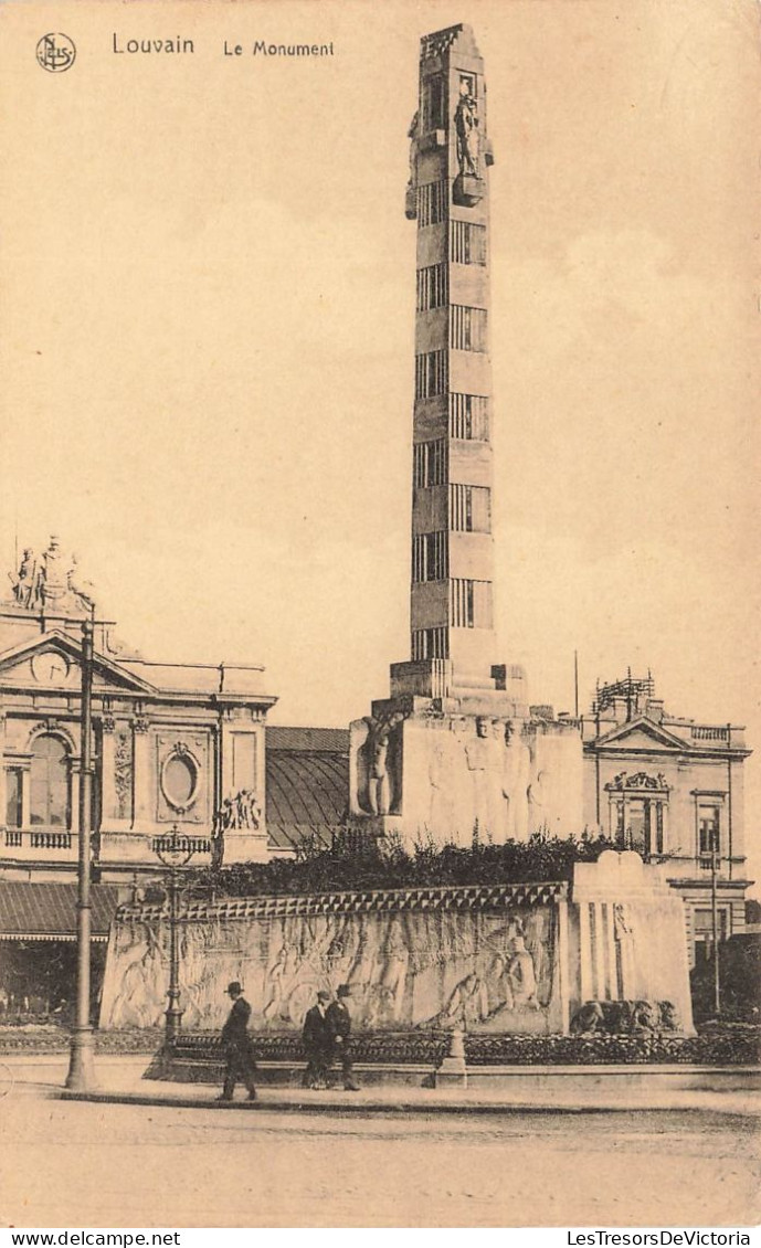 BELGIQUE - Louvain - Le Monument - Carte Postale Ancienne - Leuven