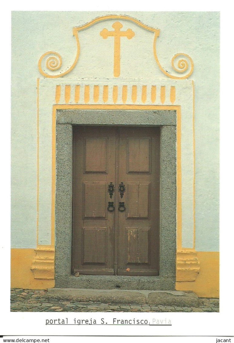 Portugal - Mora - Pavia - Portal Da Igreja De S. Francisco - Evora