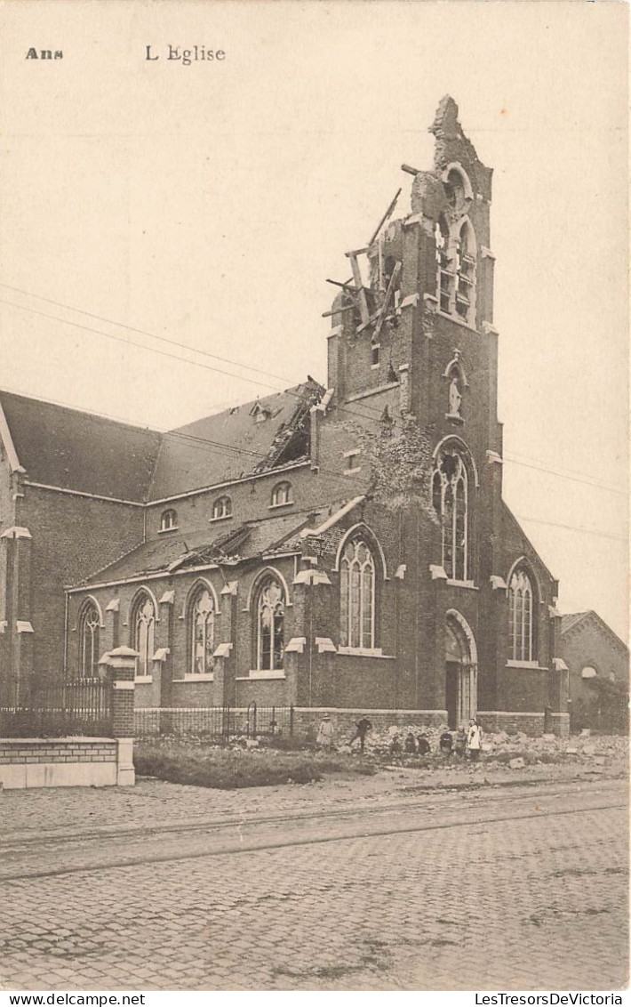 BELGIQUE - Ans - L'église - Carte Postale Ancienne - Ans