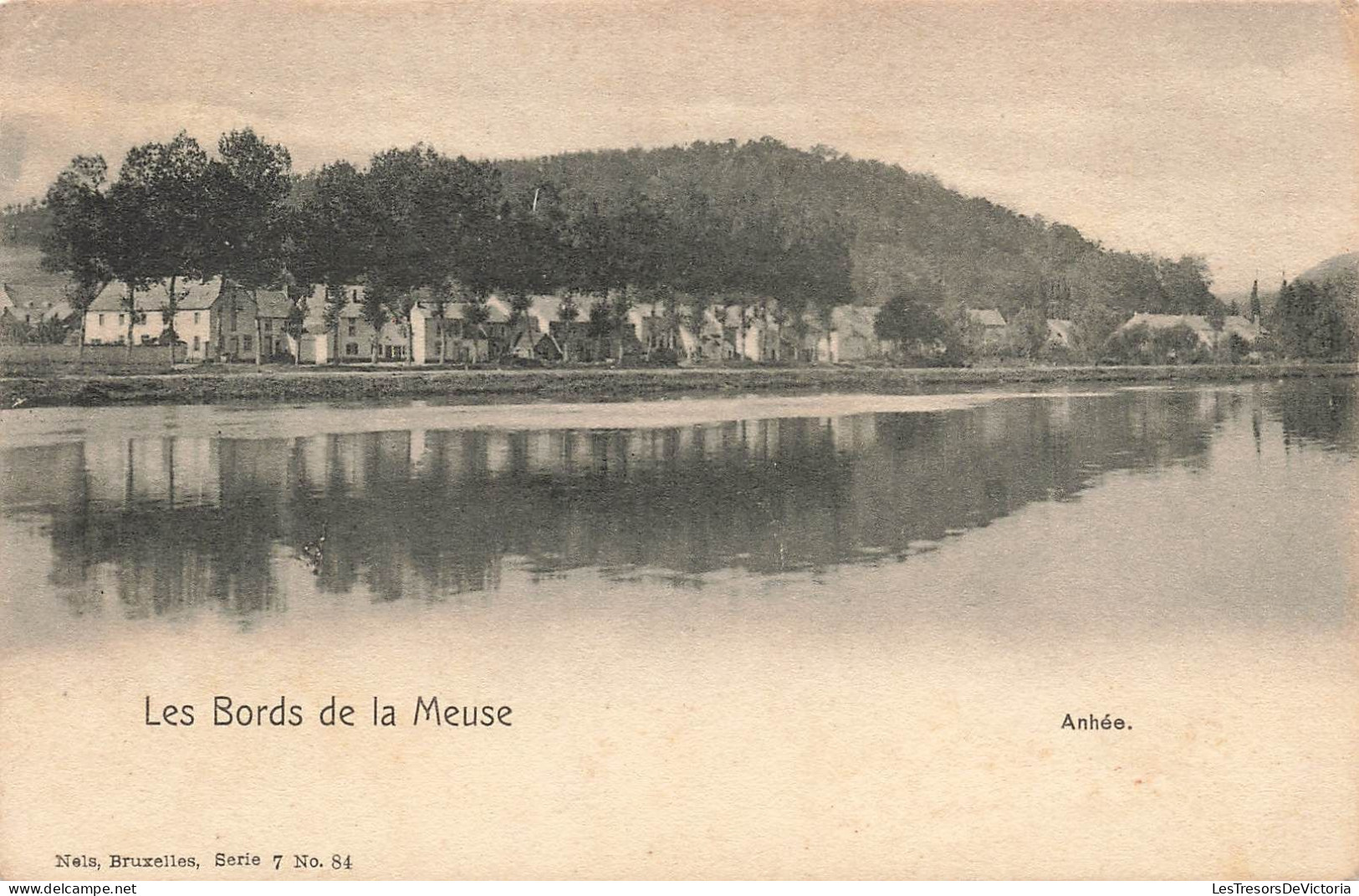 BELGIQUE - Anhée - Les Bords De La Meuse - Carte Postale Ancienne - Anhée