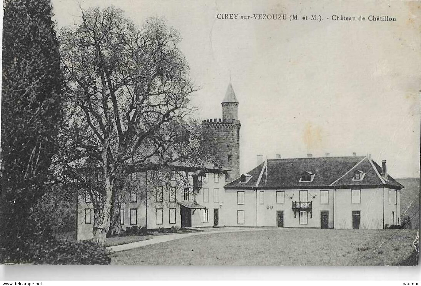 Cirey Sur Vezouze  Chateau De Chatillon - Cirey Sur Vezouze