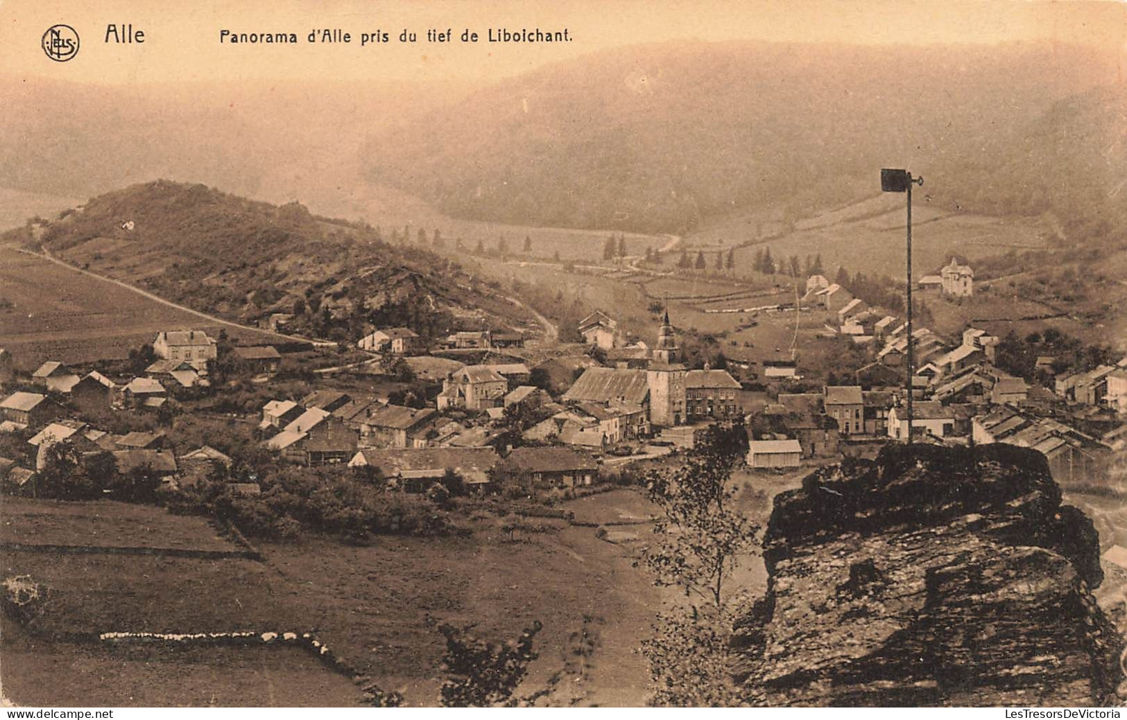 BELGIQUE - Alle - Panorama D'Alle Pris Du Tief De Liboichant - Carte Postale Ancienne - Sonstige & Ohne Zuordnung