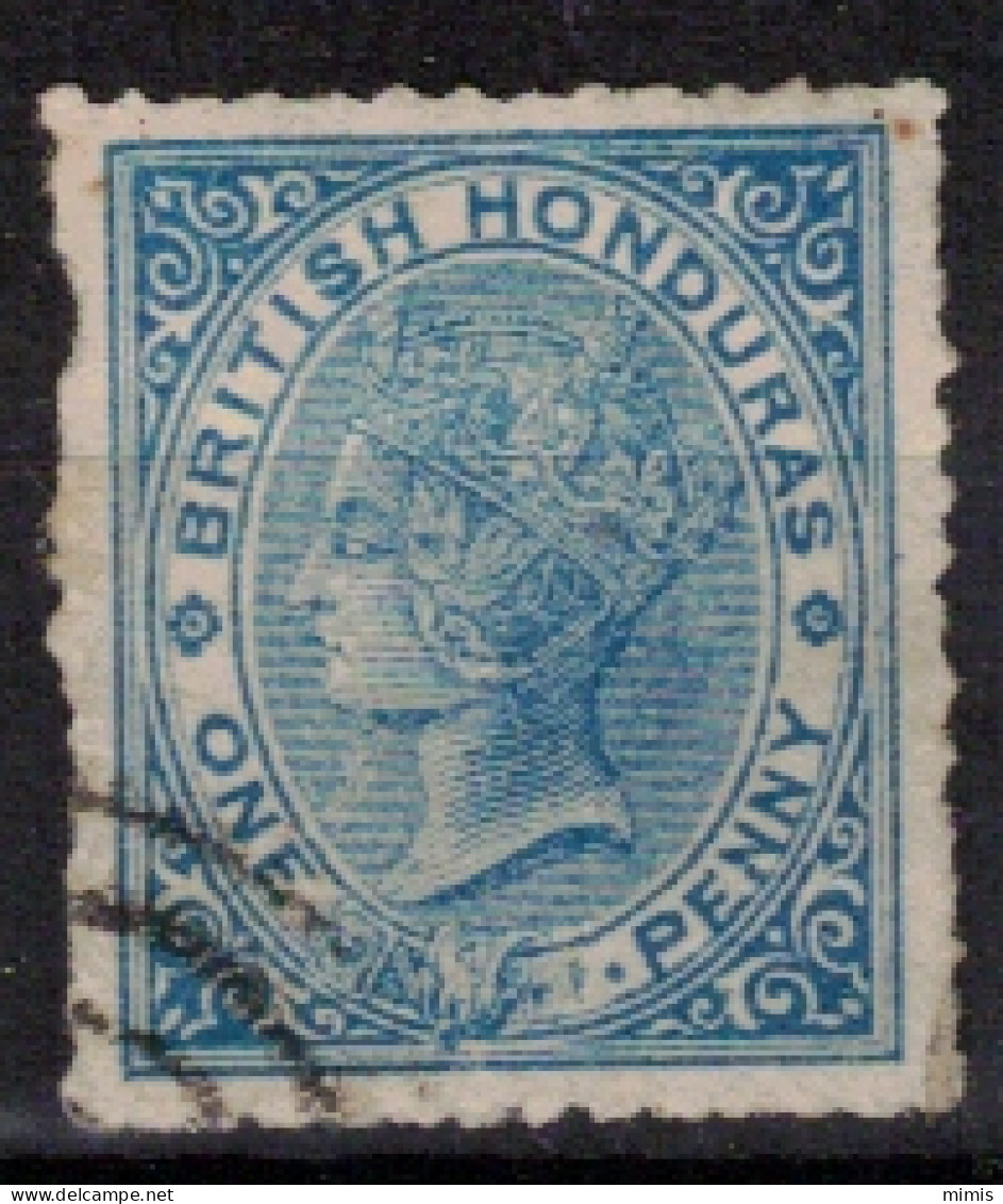HONDURAS BRITANNIQUE    1866   N° 1 (o) - British Honduras (...-1970)