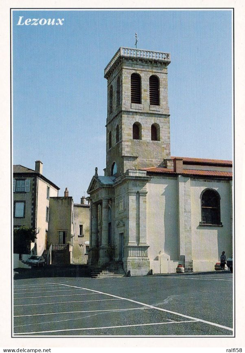 1 AK Frankreich * Kirche Saint-Pierre In Lezoux - Département Puy-de-Dôme * - Lezoux