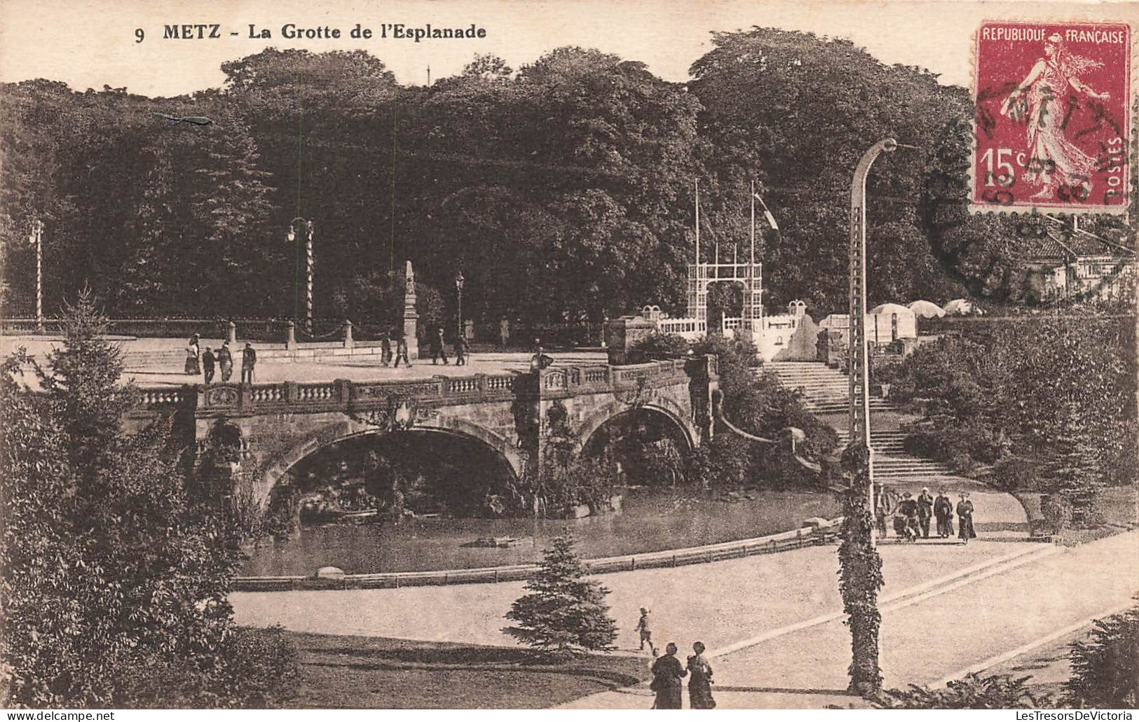 FRANCE - Metz - La Grotte De L'esplanade - Carte Postale Ancienne - Metz