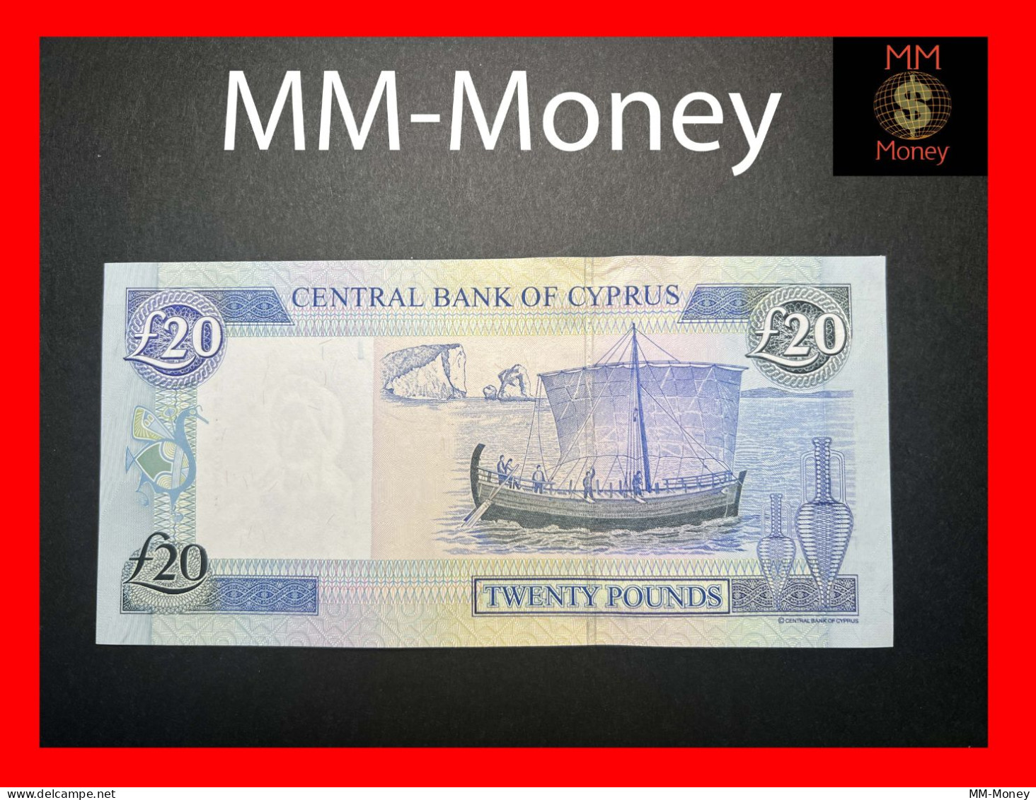 CYPRUS  20 £  1.4.2004  P. 63  UNC - Cyprus