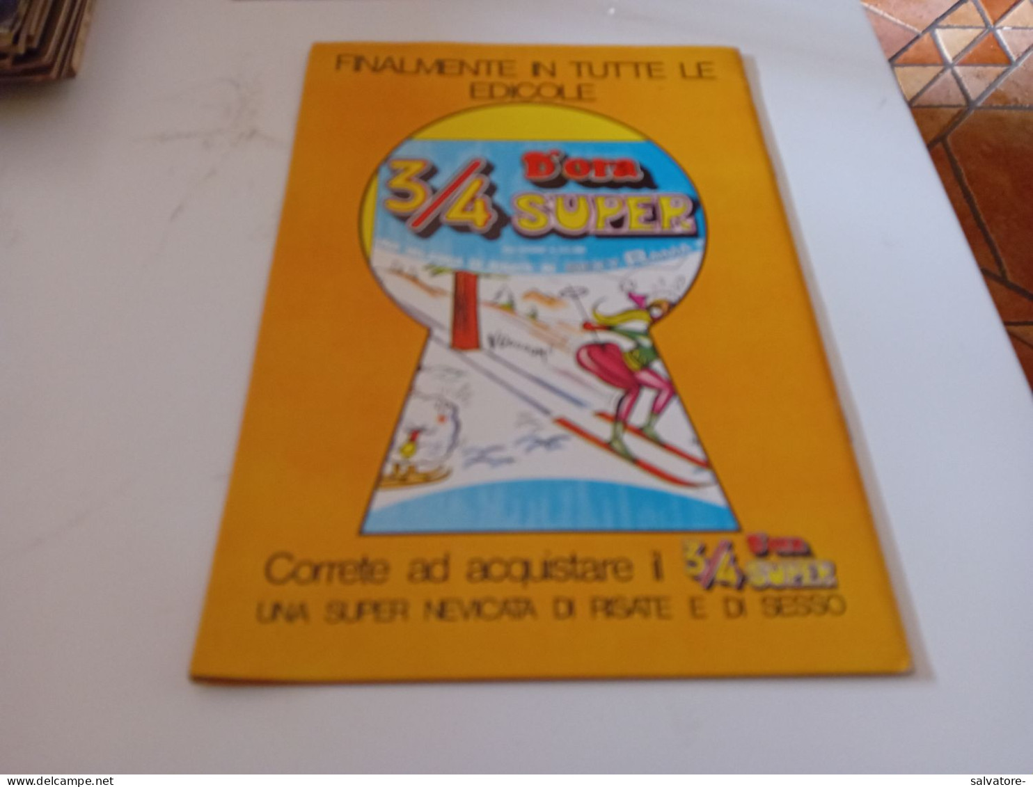 RIVISTA BARZELLETTE SEXY 3/4 D'ORA- NUMERO 40 ANNO 3- 11 MARZO 1972 - Santé Et Beauté