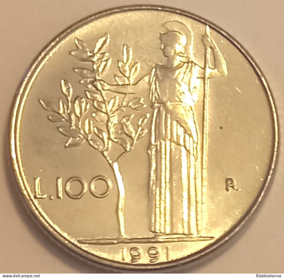 1991 - Italia 100 Lire    ------ - 100 Lire