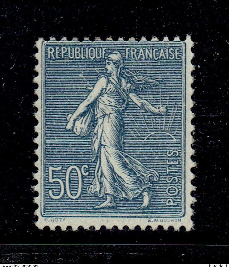 VARIETES - N°161 X TTB - 2 TRAITS SUR LE BRAS SOUS LA TETE - Unused Stamps