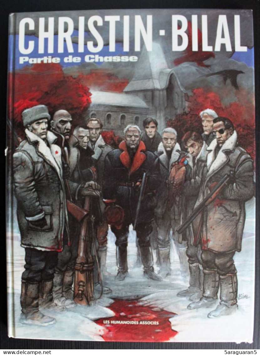 BD PARTIE DE CHASSE - Rééd. 1991 - Enki Bilal - Bilal