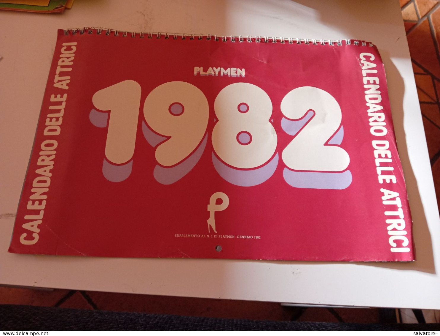 CALENDARIO PLAYMEN DELLE ATTRICI  1982 - Gezondheid En Schoonheid