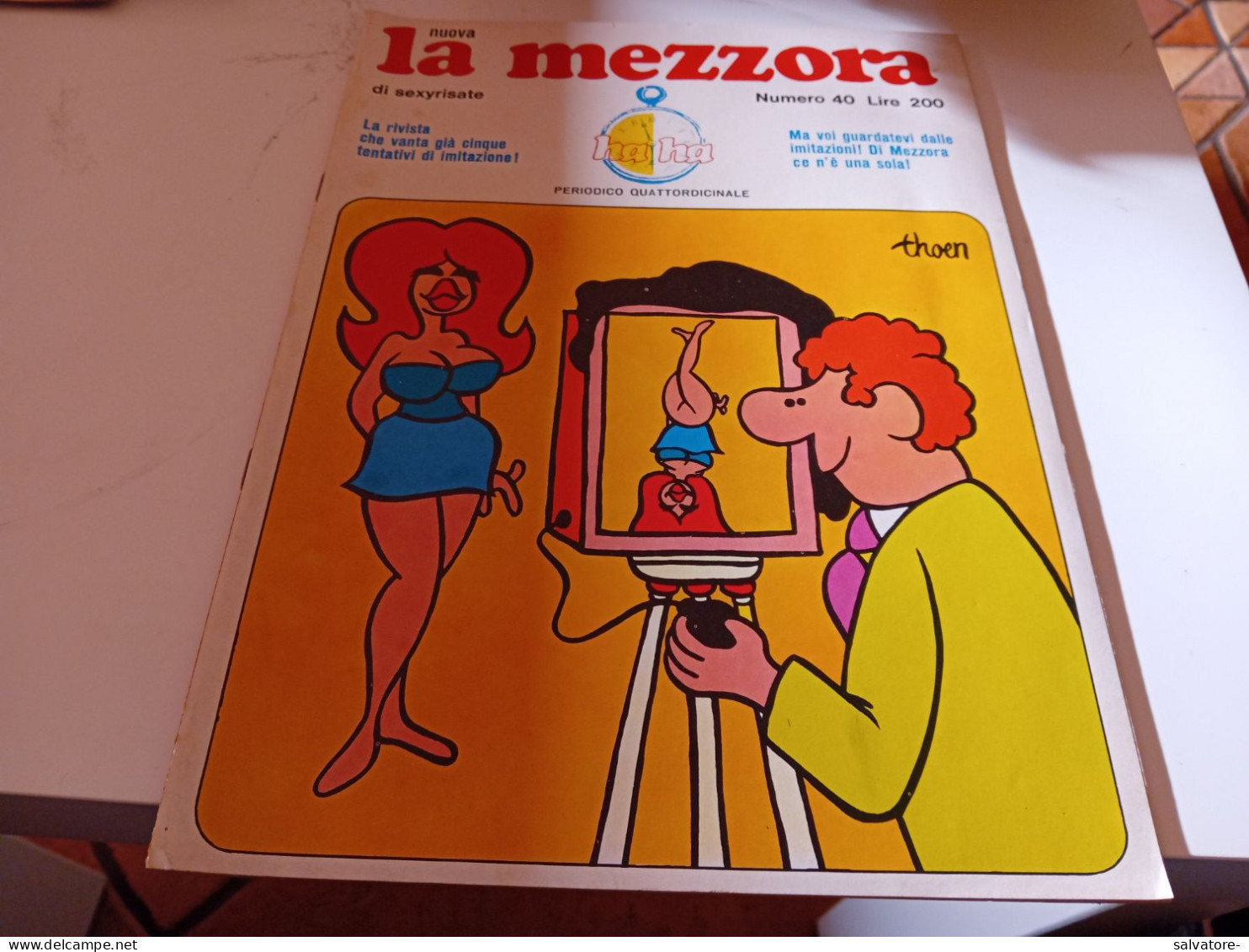 RIVISTA SEXY RISATE LA NUOVA MEZZ'ORA SETTIMANALE- NUMERO 40 - Gezondheid En Schoonheid