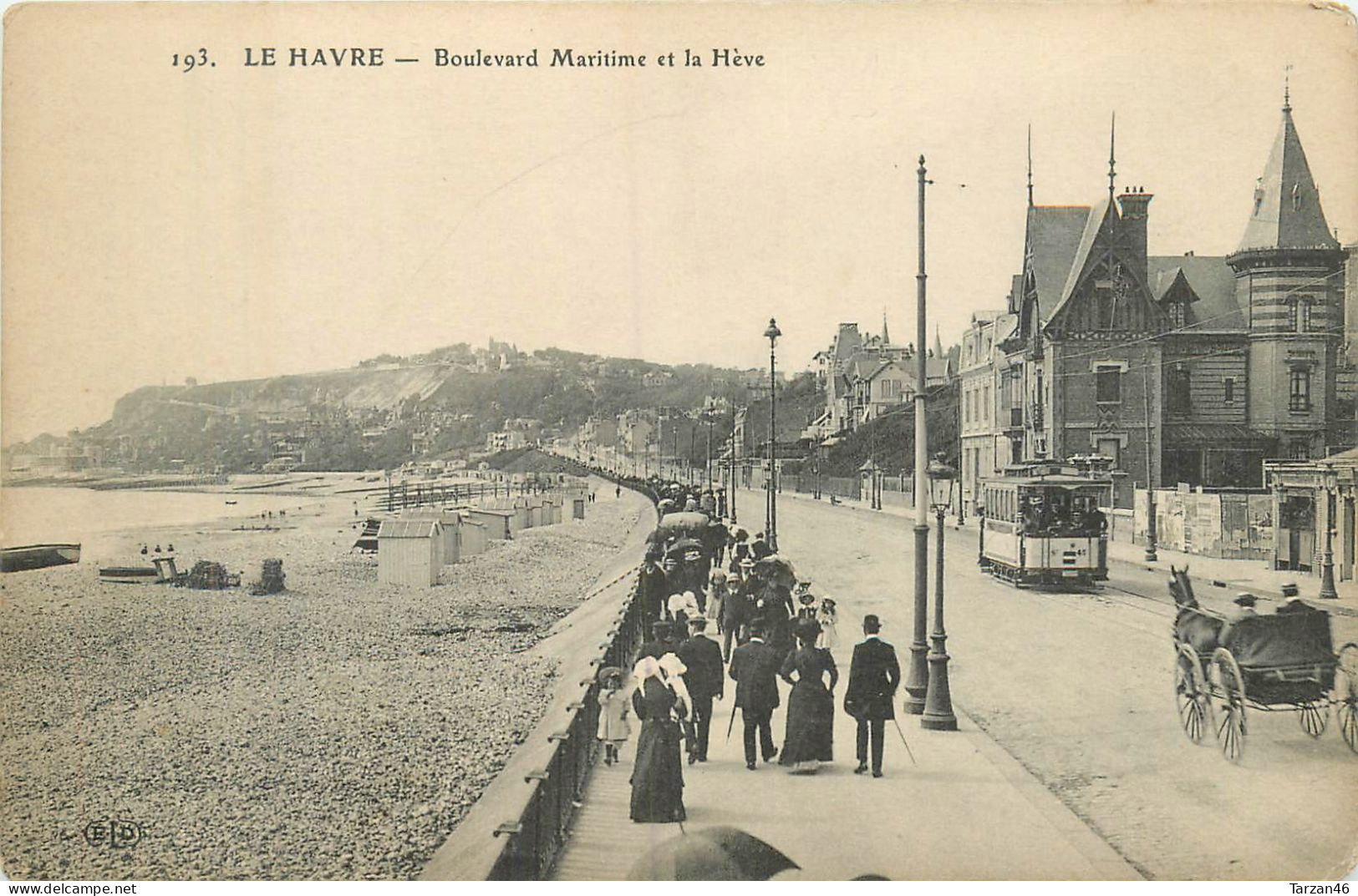 19.12.2023 - A - 193 - LE HAVRE -  Boulevard Maritime Et La Hève - Cap De La Hève