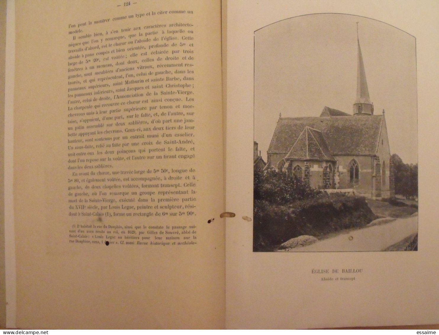 revue historique et archéologique du Maine. année 1908, 2ème semestre (2 livraisons). tome LXIV. Mamers, Le Mans