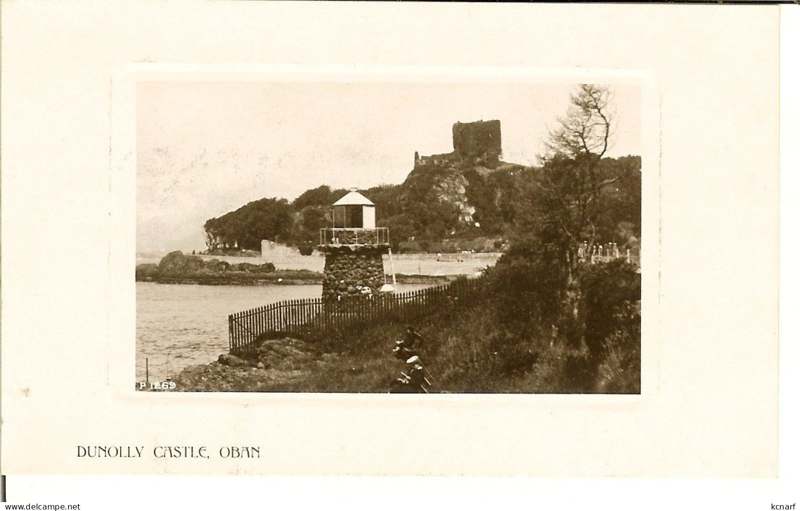 CP  De OBAN " Dunolly Castle " - Argyllshire