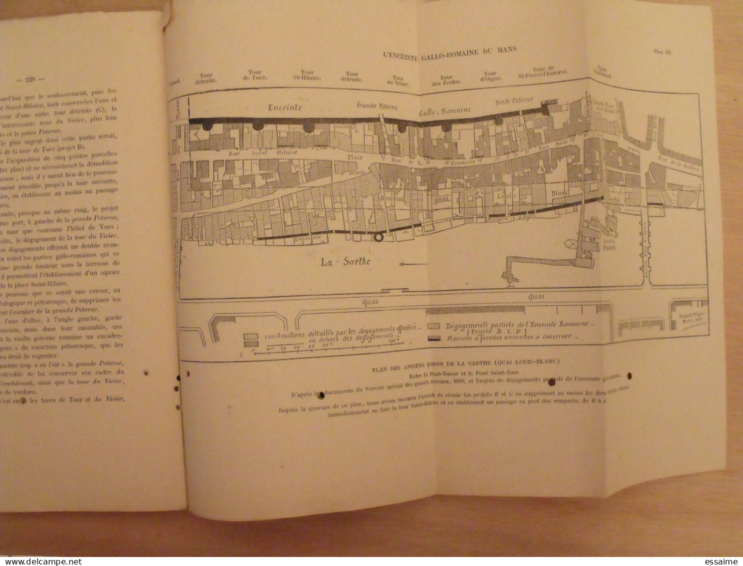 Revue Historique Et Archéologique Du Maine. Année 1910, 1er Semestre (livraison 2). Tome LXVII. Mamers, Le Mans - Pays De Loire