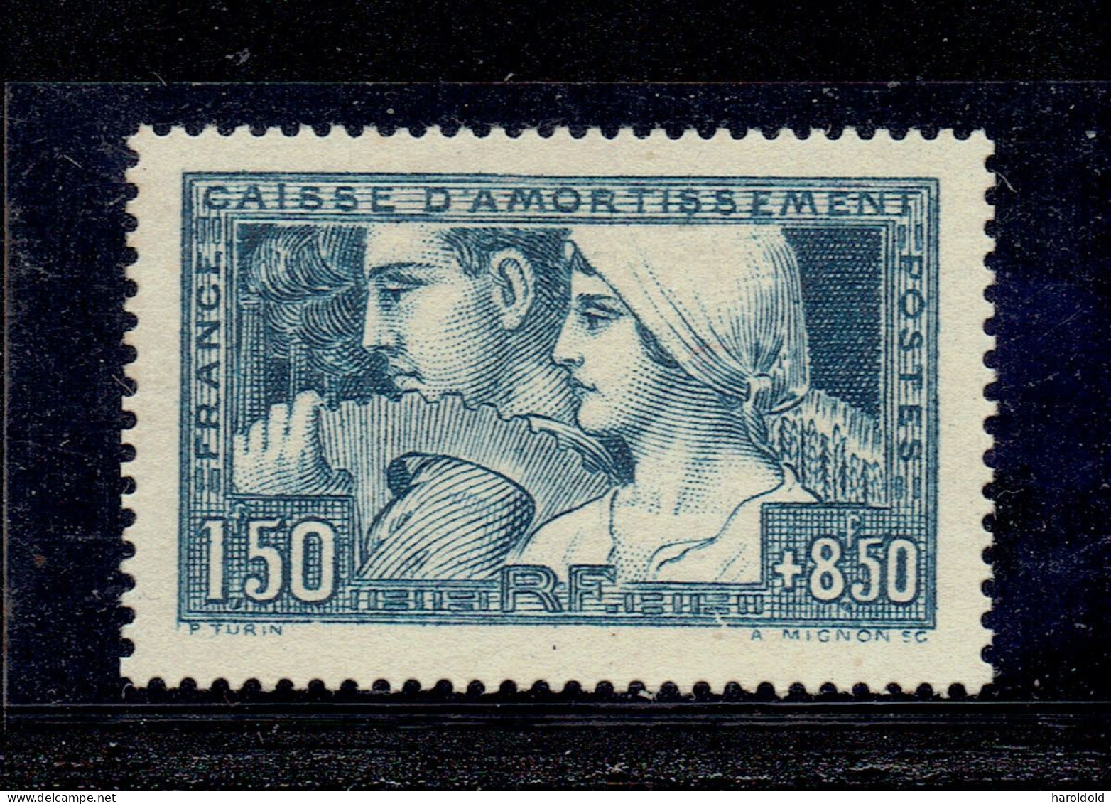 CAISSE D'AMORTISSEMENT - N°252 TII XX MNH TTB - 1927-31 Sinking Fund