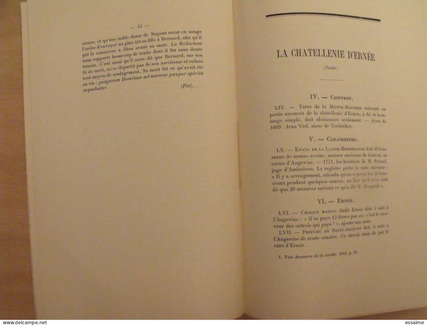 Bulletin Historique Et Archéologique De La Mayenne. 1909, Tome XXV-81. Laval Chateau-Gontier. Goupil. - Pays De Loire