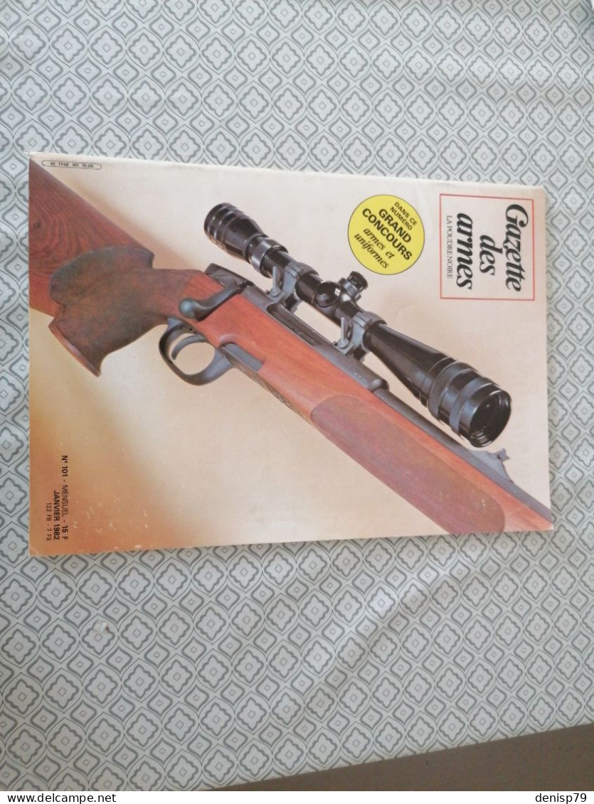 11 X Revues Gazette Des Armes 1982 - Francés