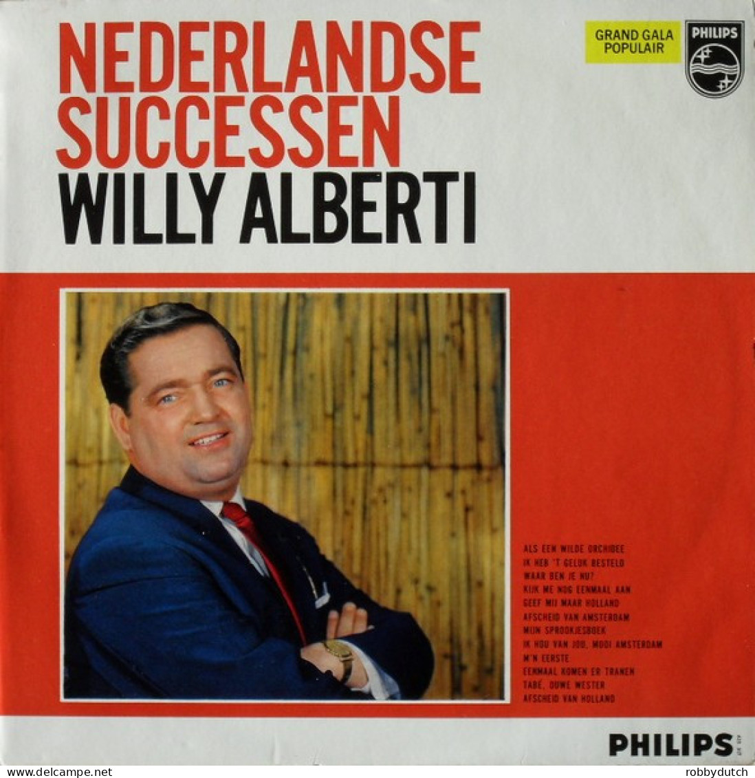 * LP *  WILLY ALBERTI - NEDERLANDSE SUCCESSEN  - Autres - Musique Néerlandaise