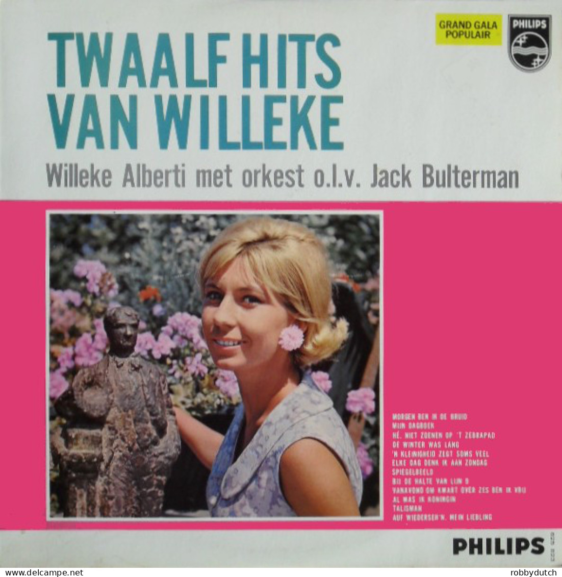 * LP *  WILLEKE ALBERTI - TWAALF HITS VAN WILLEKE (Holland 1966) - Autres - Musique Néerlandaise