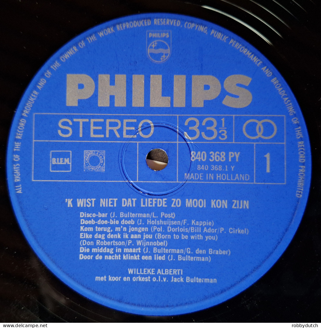 * LP *  WILLEKE ALBERTI - 'K WIST NIET DAT LIEFDE ZO MOOI KON ZIJN (Holland 1965 Stereo) - Other - Dutch Music