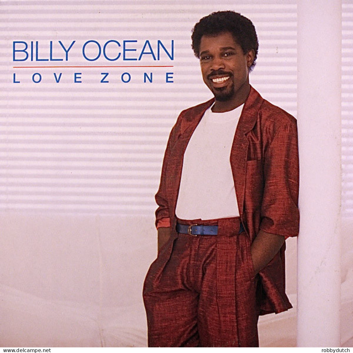 * LP *  BILLY OCEAN - LOVE ZONE (Holland 1986 EX-) - Soul - R&B