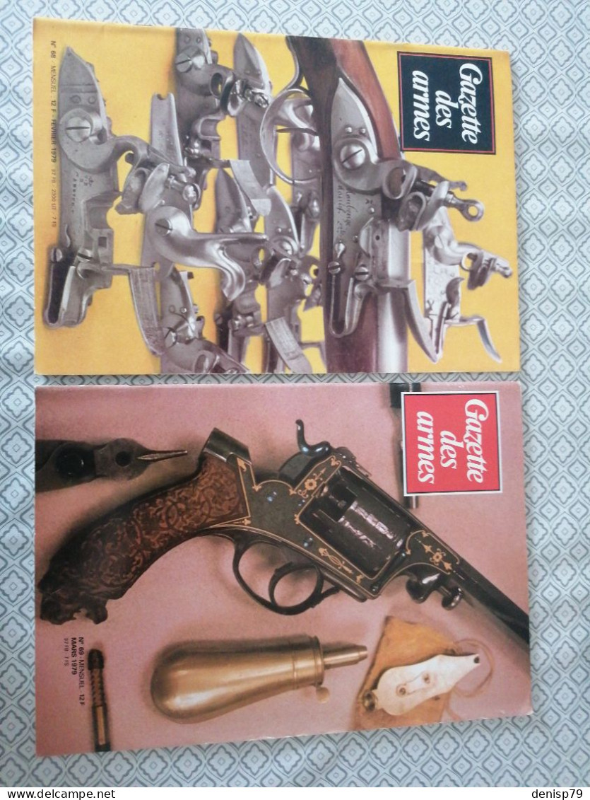 11 X Revues Gazette Des Armes 1979 - Francese