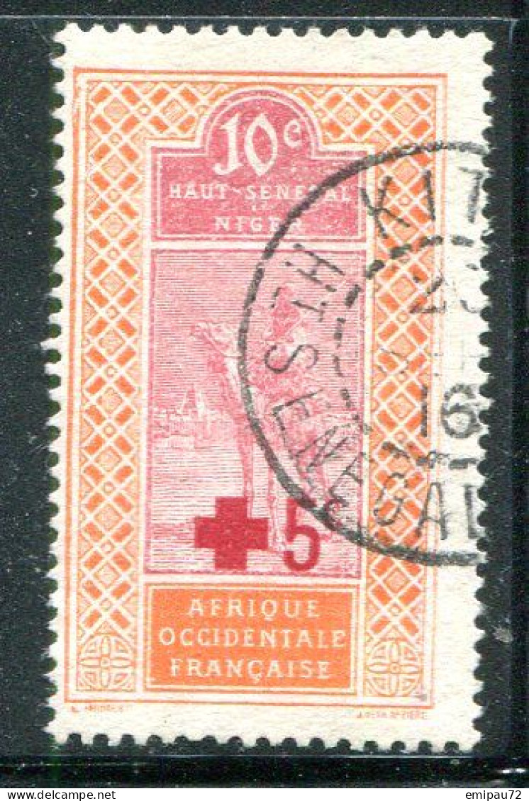 HAUT SENEGAL ET NIGER- Y&T N°35- Oblitéré - Used Stamps