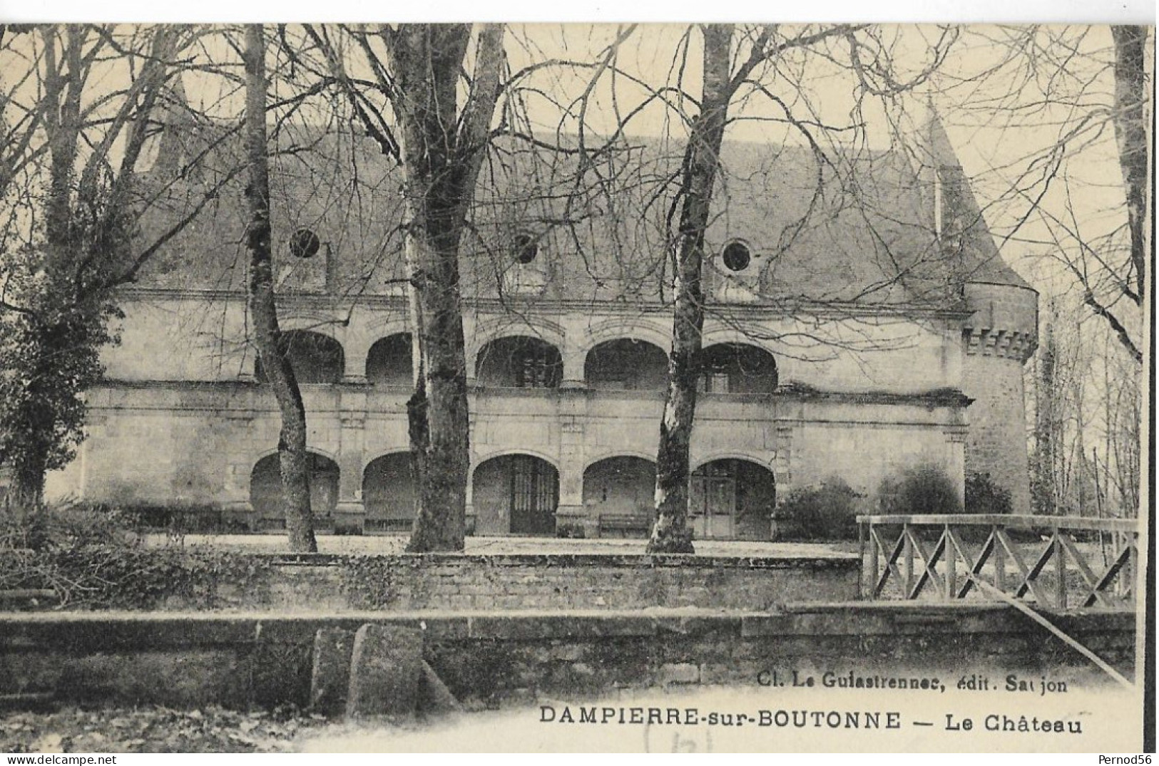 CP  17 DAMPIERRE Chateau - Dampierre-sur-Boutonne