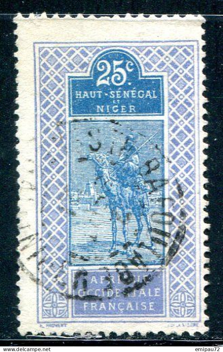 HAUT SENEGAL ET NIGER- Y&T N°25- Oblitéré - Used Stamps