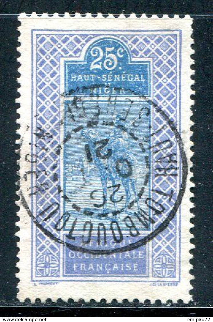 HAUT SENEGAL ET NIGER- Y&T N°25- Oblitéré (très Belle Oblitération!!!) - Used Stamps