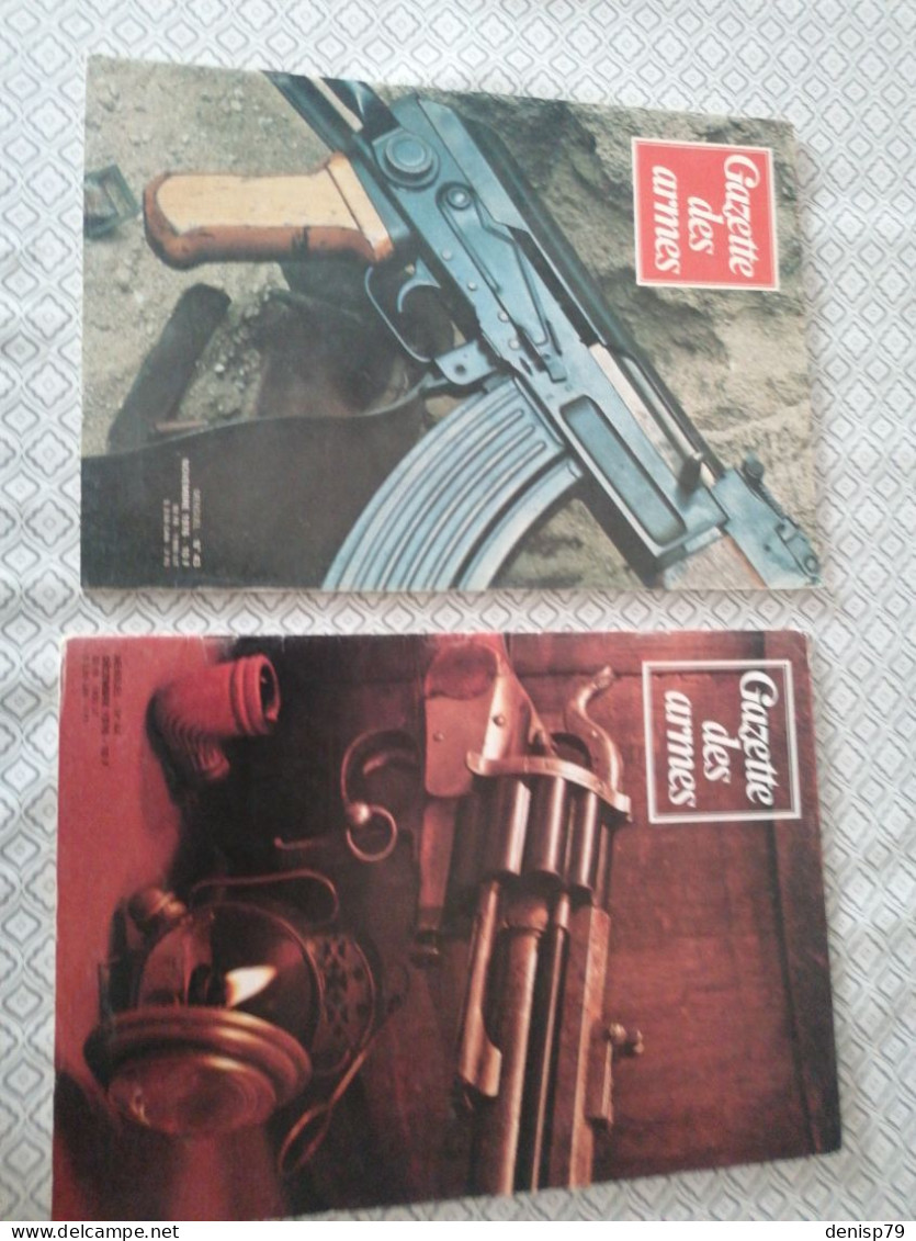 10 X Revues Gazette Des Armes 1976 - Französisch