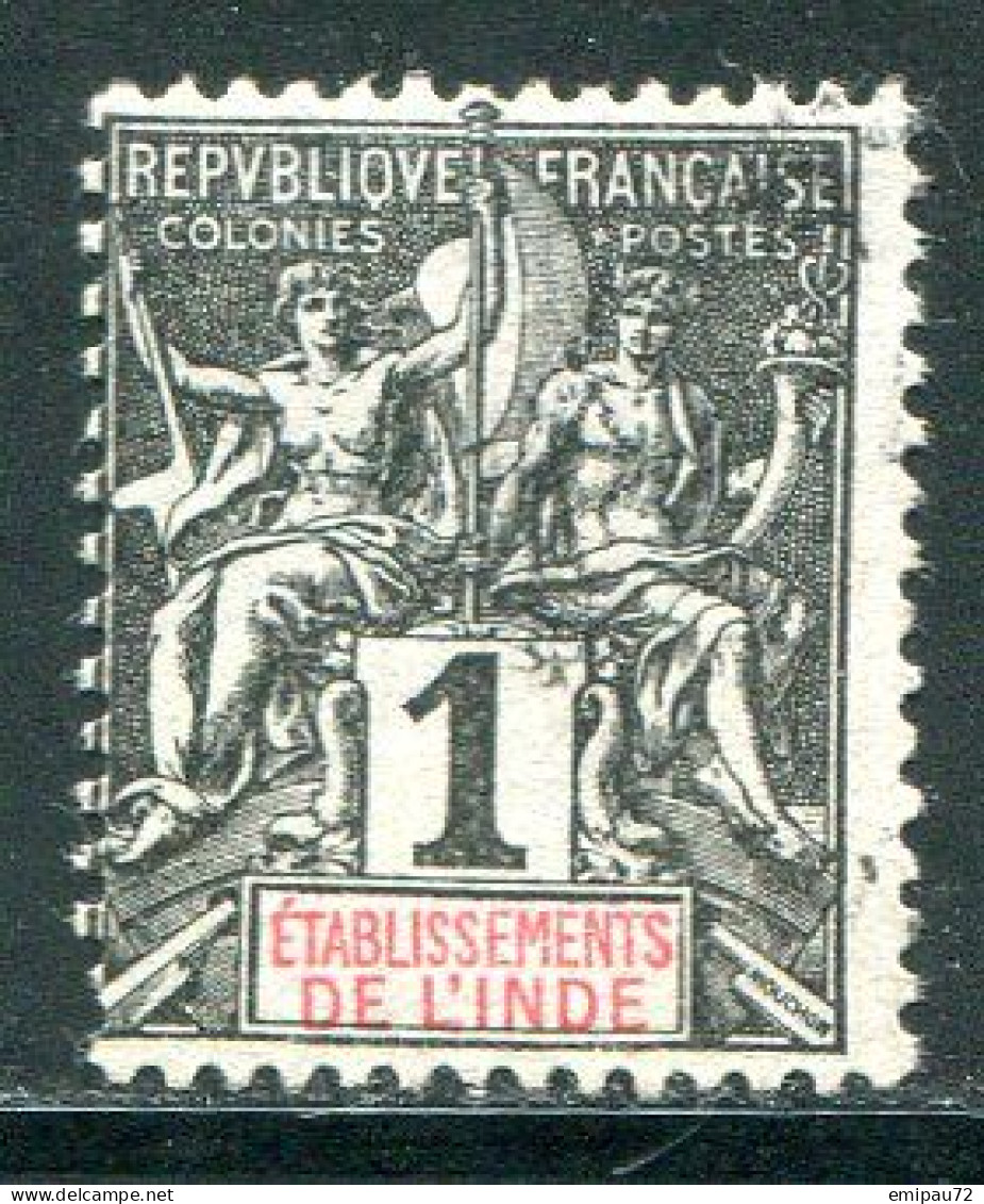 INDE- Y&T N°1- Oblitéré - Used Stamps