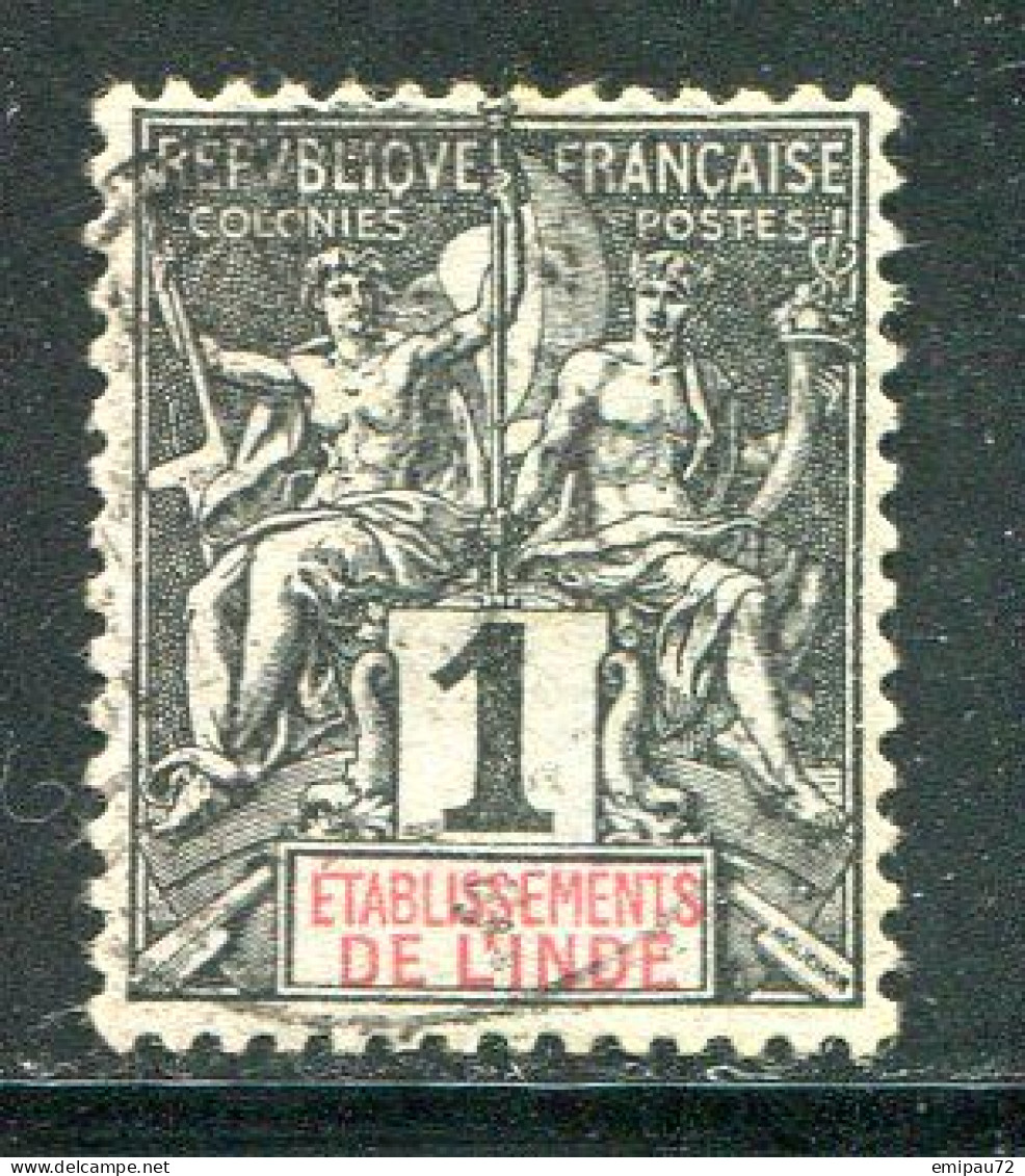 INDE- Y&T N°1- Oblitéré - Used Stamps