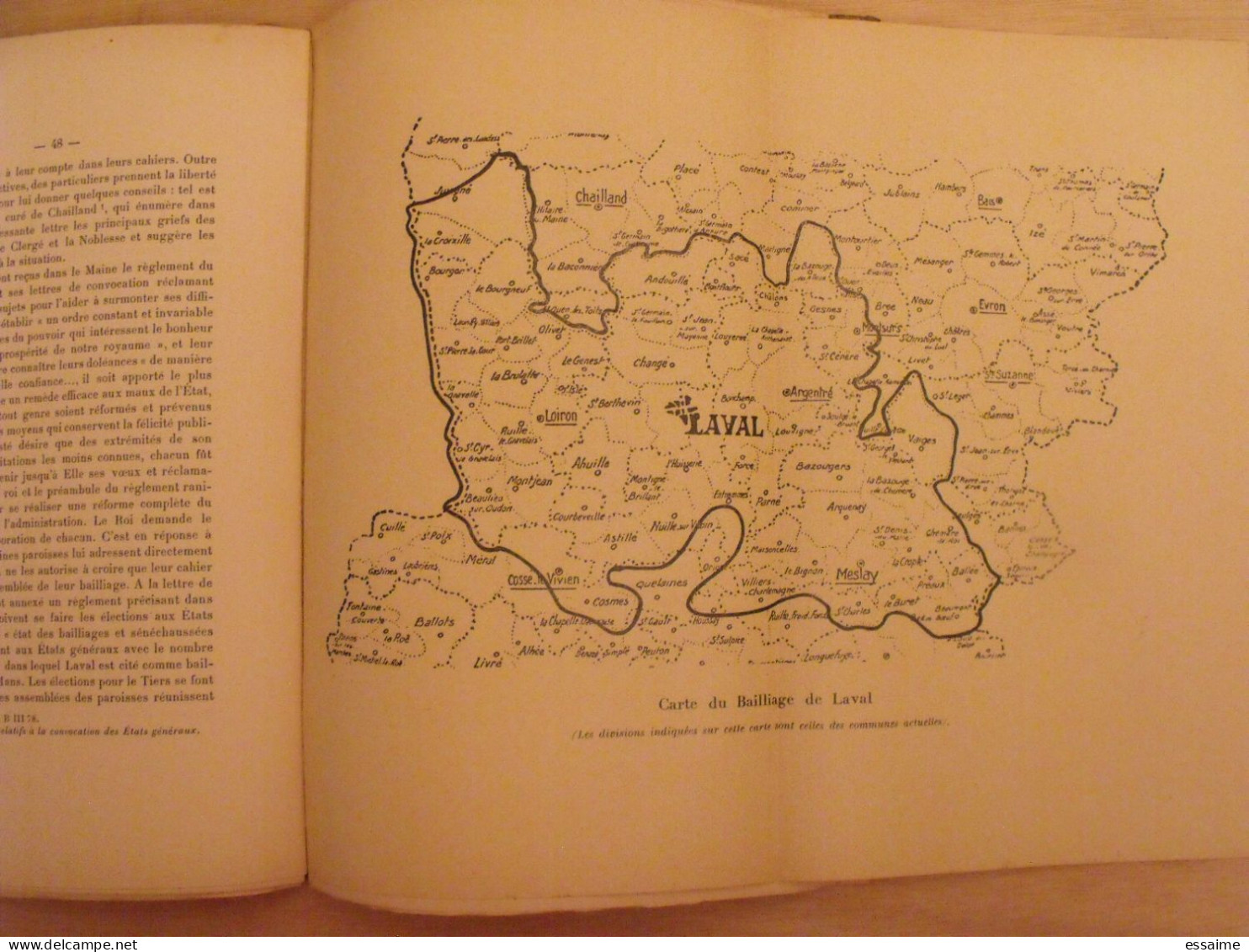 bulletin historique et archéologique de la Mayenne. 1953, tome LXIII-227. Laval Chateau-Gontier. Goupil.