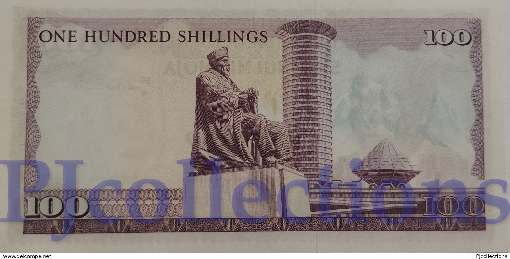 KENYA 100 SHILLINGS 1974 PICK 14a UNC RARE - Kenia